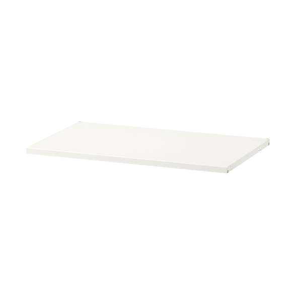 IKEA BOAXEL Shelf Metal White 23 5/8x15 3/4" 404.487.34 - Picture 1 of 10